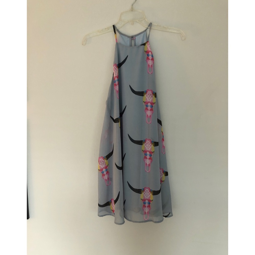 Show Me Your MuMu Longhorn Shift Dress